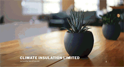 Desktop Screenshot of climateinsulationlimited.com