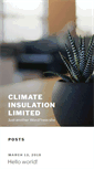 Mobile Screenshot of climateinsulationlimited.com